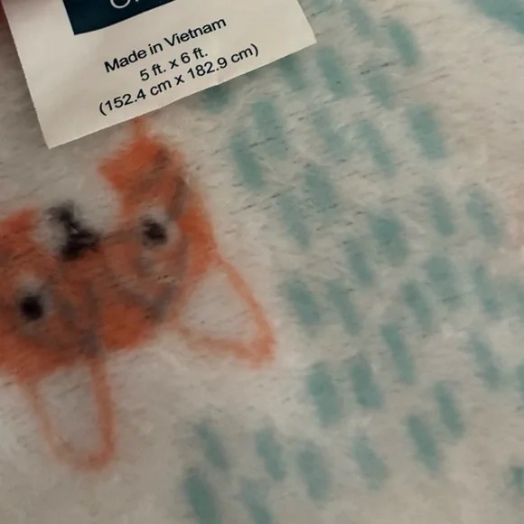 Colorful Cat Pattern Soft Blanket - Picture 4 of 4